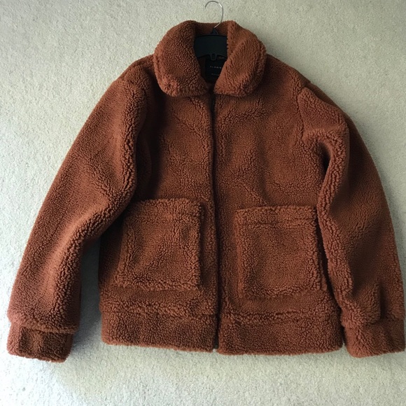 NWT Elodie Teddy Faux Shearling Sherpa Jacket - Picture 2 of 3